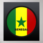 Senegal Roundel quality Flag posters