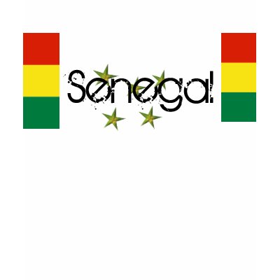 Senegal Spread T-shirts by tembimuna