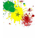 Senegal Spready Splash - Customized - Customized t-shirts by tembimuna Senegal Spready Splash - Customized - Customized t-shirts