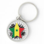 Senegal Star Keychain
