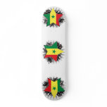 Senegal Star Skate Board Deck