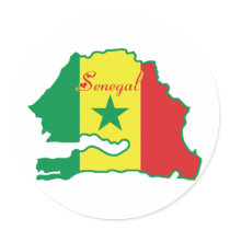 Senegal Sticker