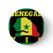 Senegal T-Shirt (urban Wear) buttons by AFRICANKOKO Senegal T-Shirt (urban Wear) buttons