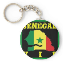 Senegal T-Shirt (urban Wear) Key Chain