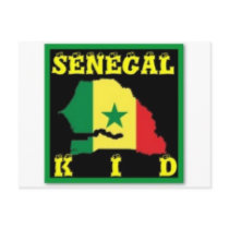 Senegal T-Shirt (urban Wear) Post Cards