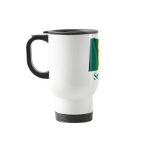 Senegal Waving Flag with Name in French mugs