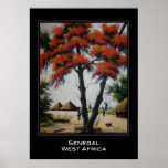 Senegalese Art Poster