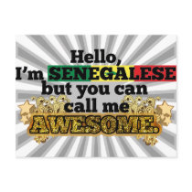 Senegalese, but call me Awesome Postcards
