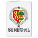Senegalese Emblem cards by FlagStore Senegalese Emblem cards