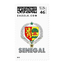 Senegalese Emblem postage by FlagStore Senegalese Emblem postage