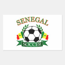 Senegalese Football designs Sticker
