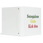 Senegalese Girls Kick Ass Vinyl Binder