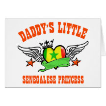 Senegalese Princess Designs Greeting Cards