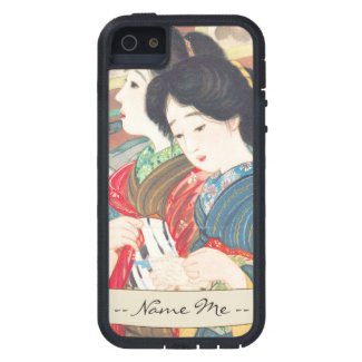 Sengai Igawa Two Bijin japanese girls oriental art iPhone 5/5S Covers