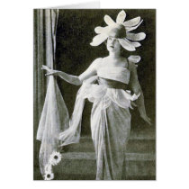 Senile Flower Lady cards by postcardsfromtheedge Senile Flower Lady cards