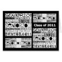 Senior 2011 Card card