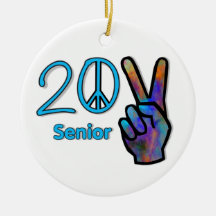 Senior 2011 Peace Out Ornament