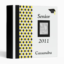Senior 2011 Personalized Photo Album Binders