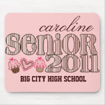 SENIOR 2011 Sweet Girly Mouse Pads