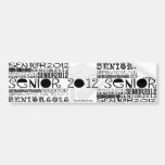 Senior 2012 - Bumper Sticker