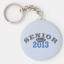 Senior 2013 Blue Key Chain