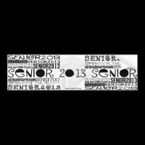 Senior 2013 - Bumper Sticker bumper stickers