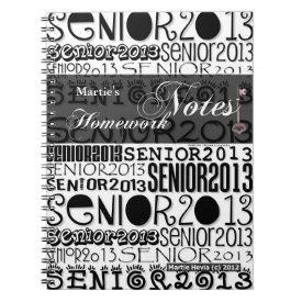 Senior 2013 - Homework Notes Note Books