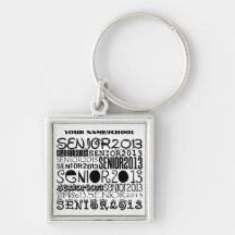 Senior 2013 Keychain (Personalize)