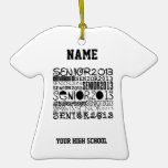 Senior 2013 - (Personalize) - Rearview Mirror Orna Christmas Tree Ornament