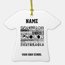 Senior 2013 - (Personalize) - Rearview Mirror Orna Christmas Tree Ornament
