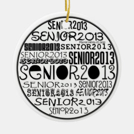 Senior 2013 - Rearview Mirror Ornament