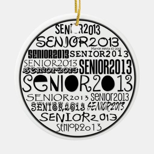Senior 2013 - Rearview Mirror Ornament