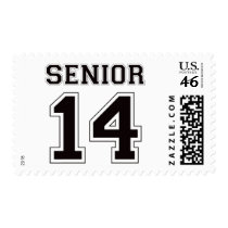 Senior 2014 - Black postage by visualnewbie Senior 2014 - Black postage