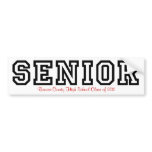 SENIOR ALLSTAR bumper stickers