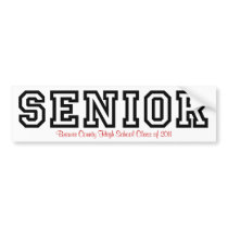SENIOR ALLSTAR BUMPER STICKER