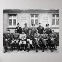 Senior American Military Officials of World War II Print
