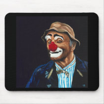 Senior Billy The Clown mousepads