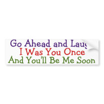 Senior Citizen Bumper Stickers