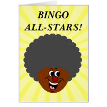 Senior Citizen Center Bingo Night Prize Winner Greeting Card