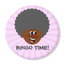 Senior Citizen Center Bingo Night Prize Winner Fridge Magnets