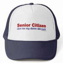 Senior Citizen Discount Trucker Hats