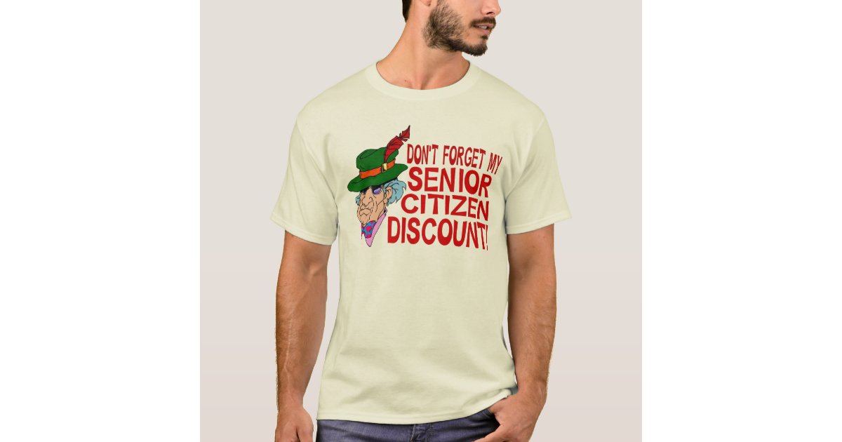 senior citizen t shirt