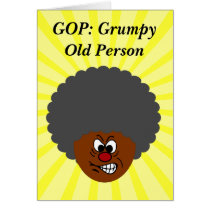 Senior Citizen Voters Vote GOP: Grumpy Old People Cards