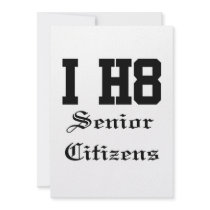 senior citizens invitations