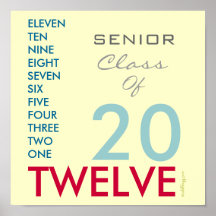 SENIOR Class of 2012 Poster