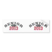 Senior Class of 2013 Bumper Stickers