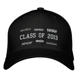 Senior Class of 2013 - Embroidered Hat