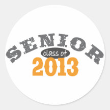 Senior Class of 2013 Sticker