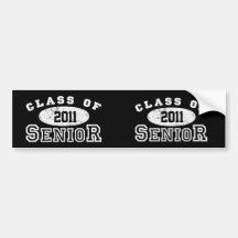 Senior Class Of Bumper Sticker