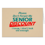 Senior Discount Card